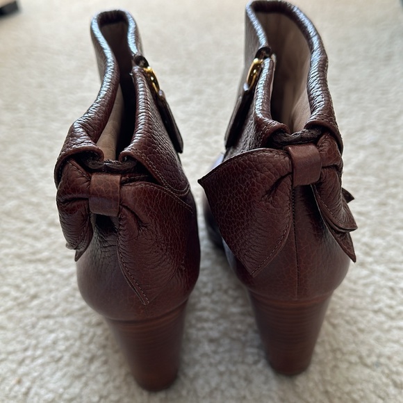 Kate Spade Brown Ankle Boots - Picture 3 of 4